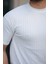 Erkek Kısa Kollu Örgü Kumaş Bisiklet Yaka T-Shirt 3