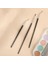 Eğimli Eyeliner Fırçası, Düz Kapatıcı Fırça, Detaylı Makyaj Için Ince Kavisli Fırça 1