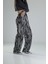Rahat Kesim Desenli Baggy Pantolon 3