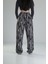 Rahat Kesim Desenli Baggy Pantolon 4