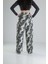 Yeşil Yaprak Desenli Baggy Pantolon 4