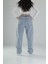Premium Kalite Buz Mavisi Baggy Pantolon 4