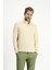 Bato Yaka Regular Fit Fermuarlı Çizgili Pamuklu Sweatshirt 1