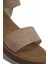 Orthopedix Tek Bantlı Rahat Kadın Sandalet QR25201 4