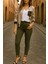 Gabardin Kumaş Yüksek Bel Pantolon 90 cm 4XLBEL40CM 1