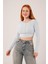 Ters Dikişli Basic Bebe Mavisi Body Bluz 1