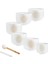 Sonic Energy 6-Parça Solfeggio Crystal Singing Bowl Set (Ut 396 Hz, Re 417 Hz, Mi 528 Hz, Fa 639 Hz, Sol 741 Hz, La 852 Hz) 1