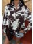 Batik Desenli Chanel Saten Gömlek 3467 3