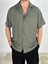 Pamuk Kumaş Haki Gömlek 1