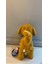Müzikli Yürüyen Havlayan Yalayan Kuyruk ve Başını Sallayan Ses Kaydı Yapan Kahverengi Peluş Köpek 4