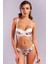 Gitana Half Push Up Bra,çiçekli Ekru Straplez Konforlu ve Şık Sütyen 5