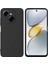 Tecno Spark Go 1 Uyumlu Silikon Kılıf - Kamera Korumalı Esnek Pastel Renk Kapak - Siyah 1