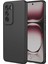 Oppo Reno 12 5g Uyumlu Silikon Kılıf - Kamera Korumalı Esnek Pastel Renk Kapak - Siyah 1