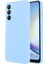 Samsung Galaxy M34 5g Uyumlu Silikon Kılıf - Kamera Korumalı Esnek Pastel Renk Kapak - Mavi 1