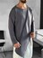 Asimetrik Gri Sweat 3
