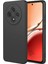 Oppo Reno 12F 5g Uyumlu Silikon Kılıf - Kamera Korumalı Esnek Pastel Renk Kapak - Siyah 1