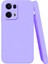Oppo Reno 13 Pro Uyumlu Silikon Kılıf - Kamera Korumalı Esnek Pastel Renk Kapak - Lila 1
