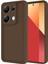 Xiaomi Redmi Note 13 Pro 4g Kılıf Viera Silikon - Kahverengi Ferrg 1