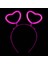 Glow Stick Karanlıkta Yanan Fosforlu Kalp Taç 12 Adet 4