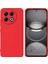 Tecno Spark 30 Pro Uyumlu Silikon Kılıf - Kamera Korumalı Esnek Pastel Renk Kapak - Kırmızı 1