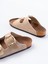 P-101 Bej Günlük Birkenstock Kadın Terlik 5