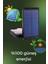 Solar Lamba 140 LED 8 Bölmeli Sensörlü Güneş Enerjili 4