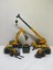 Inşaat Araçları Oyuncak Büyük Vinç Dozer Kepçe Slindir Forklift Kar Küreyici 5 Li Set 1