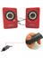 N62 1+1 Multimedia USB ve Jacklı Mini Hoparlör Yüksek Stereo Ses Sistemi 3
