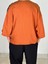 Fakir Kol Viscon Turuncu Oversize T-Shirt 4