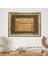 Hat Tablosu, Çerçeveli Vintage Tablo, Hat Sanatı Baskı Tablosu, Islami Tablo, Çerçeveli Tablo 1