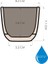 KRS-381 Dekoratif Plastik Mercan Kare Saksı 0.27 Litre No 1 3