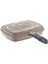 Granit 36X26X9 cm Balık Tava 3215 Kahverengi 1