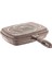 Granit 36X26X9 cm Balık Tava 3215 Kahverengi 2