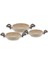 Creamy 3 Parça Granit Tava Seti Sahan Set 1