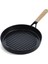 Eco Shape 28CM Meşe Sap Görünümlü Grill Tava Yuvarlak 1