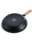 Eco Shape 28CM Meşe Sap Görünümlü Grill Tava Yuvarlak 4