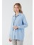 Düğmeli Önü Bağlamalı Gömlek 3
