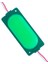 Cob Modül LED 12V 3W Yeşil 85 x 35MM IP65 220-240LM 140 Derece 1