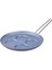 Gri Mavi Renk Granit Pankek Tavası 28CM-4 Bölmeli (Çelik Kulp) 2