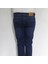 Hacker Fistan Store Erkek Lacivert Yüksek Bel Rahat Kesim Boru Paça Jean Pantolon 5