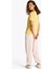 Bisiklet Yaka Sarı Kadın T-Shirt WW0WW45522ZF0 4