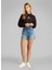 Yüksek Bel Mom Fit Açık Indigo Kadın Denim Şort J20J2251591AA 1