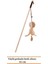 Tüylü ve Peluşlu Kedi Oltası 46 cm Bstmy 1