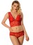 Kırmızı Bralet Dantelli Sütyen Takım 2' Li - 6255 - Beden Standart Ynsmr 1