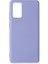 Samsung Galaxy Note 20 Kılıf Nano Içi Kadife Silikon - Lila Ynsmr 1