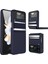 Samsung Galaxy Z Flip 4 Kılıf Belt Flip Kapak - Lacivert Ynsmr 1