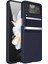 Samsung Galaxy Z Flip 4 Kılıf Belt Flip Kapak - Lacivert Ynsmr 3