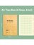 Kraft Kağıt Çalışma Kitabı Ilkokul ve Ortaokul Öğrencileri Birleştirilmiş Standart Alıştırma Kitabı Ingilizce Matematik Kompozisyon Kitabı Defter 10 Kitap Seti (Yurt Dışından) 1