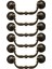 Antik Messing Schranktuer Schubladengriffe 100MM (Yurt Dışından) 1