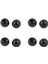 8 Parça 32MM Yüksek 35MM M10 Dişli Plastik Topuz Topuzu Topuz Kolu (Yurt Dışından) 1
